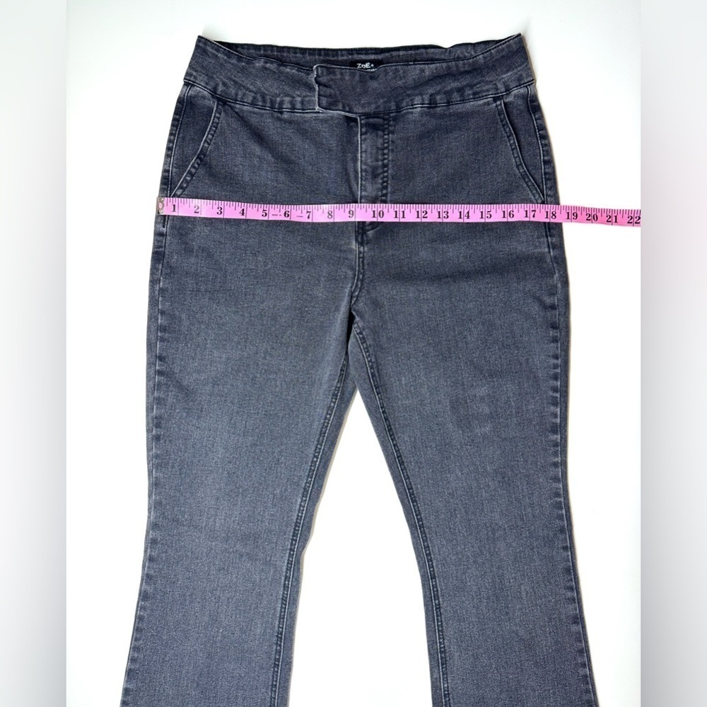 Zoe + Phoebe Women’s High Rise Slim Boot Jeans Size- 12 - Picture 4 of 11